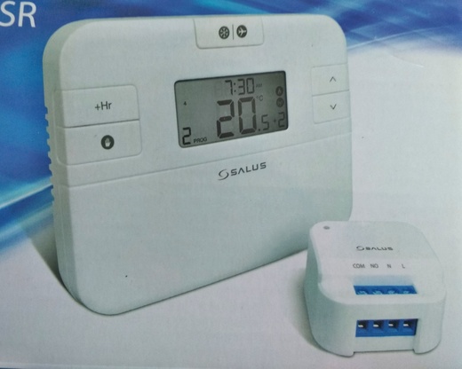 RT510SR Bezdrátový programovatelný termostat s relé