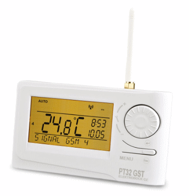Digitální prostorový termostat PT32GST s GSM bránou